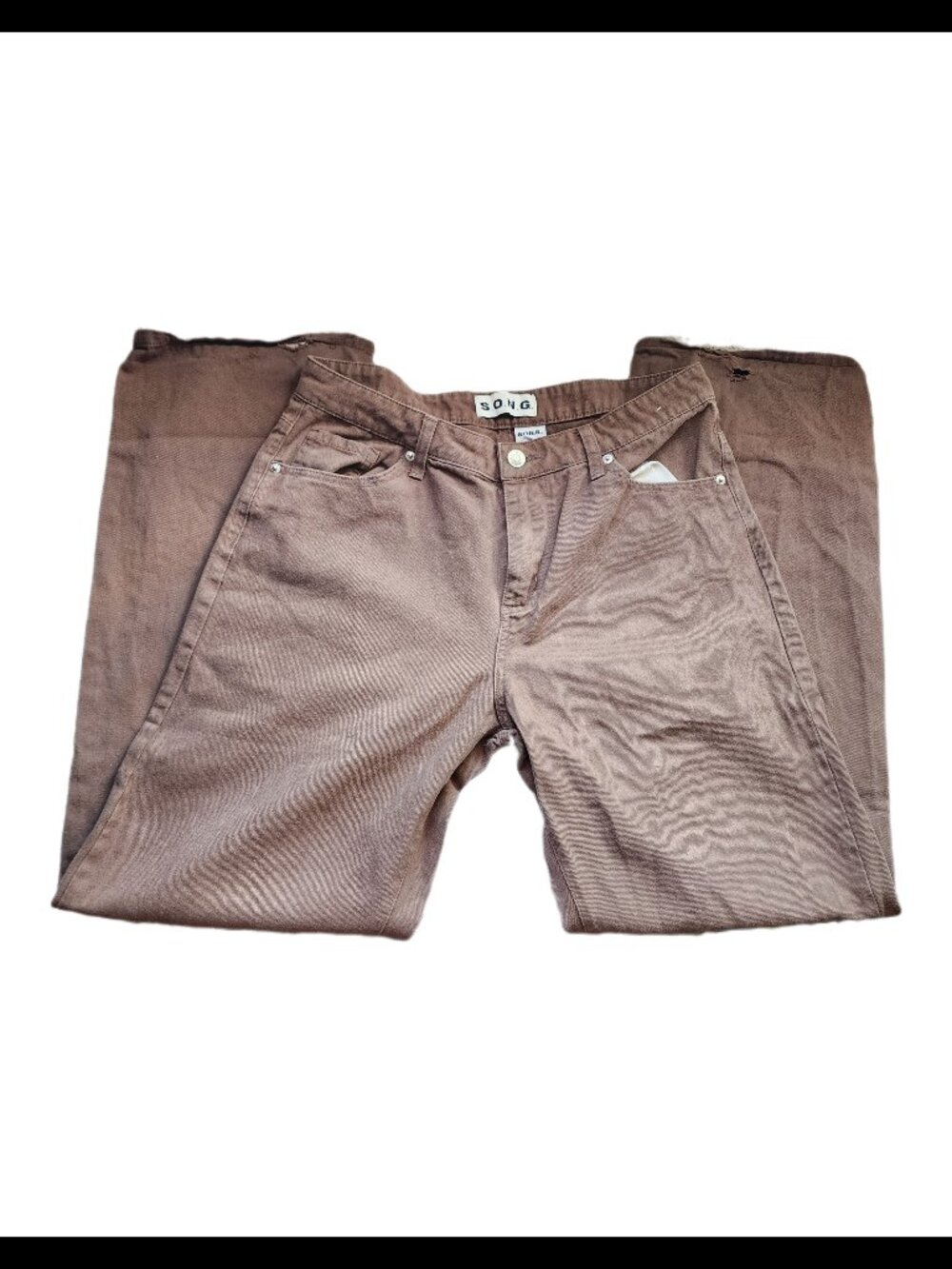 Brown Casual Pants